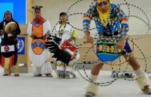 The Yellow Bird Apache Dancers during the Opening of the Fourth session of the Expert Mechanism on the Right of Indigenous Peoples - Photocredit UN Geneva CC-BY