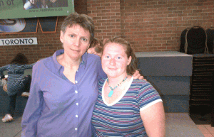 CFSC General Secretary Jane Orion Smith and Conscientious Objector to the Iraq war Kim Rivera, Toronto, 2012. Our history includes significant support for conscientious objectors to military service.