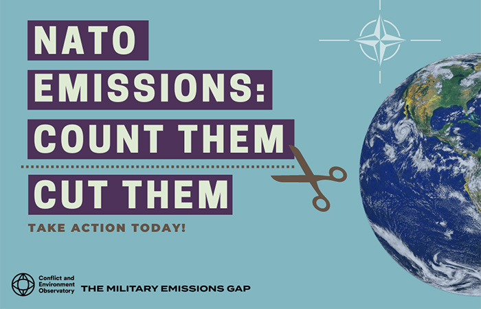 How big are global military carbon emissions?