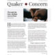 Winter 2023 edition of Quaker Concern from CFSC (Quakers)