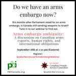 CFSC-PBI arms embargo webinar