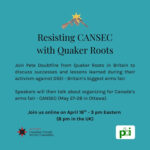 Resisting CANSAC webinar poster